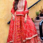 Red Palazzo Set