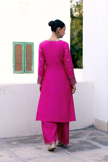 A Peacock in Bloom Kurta Set