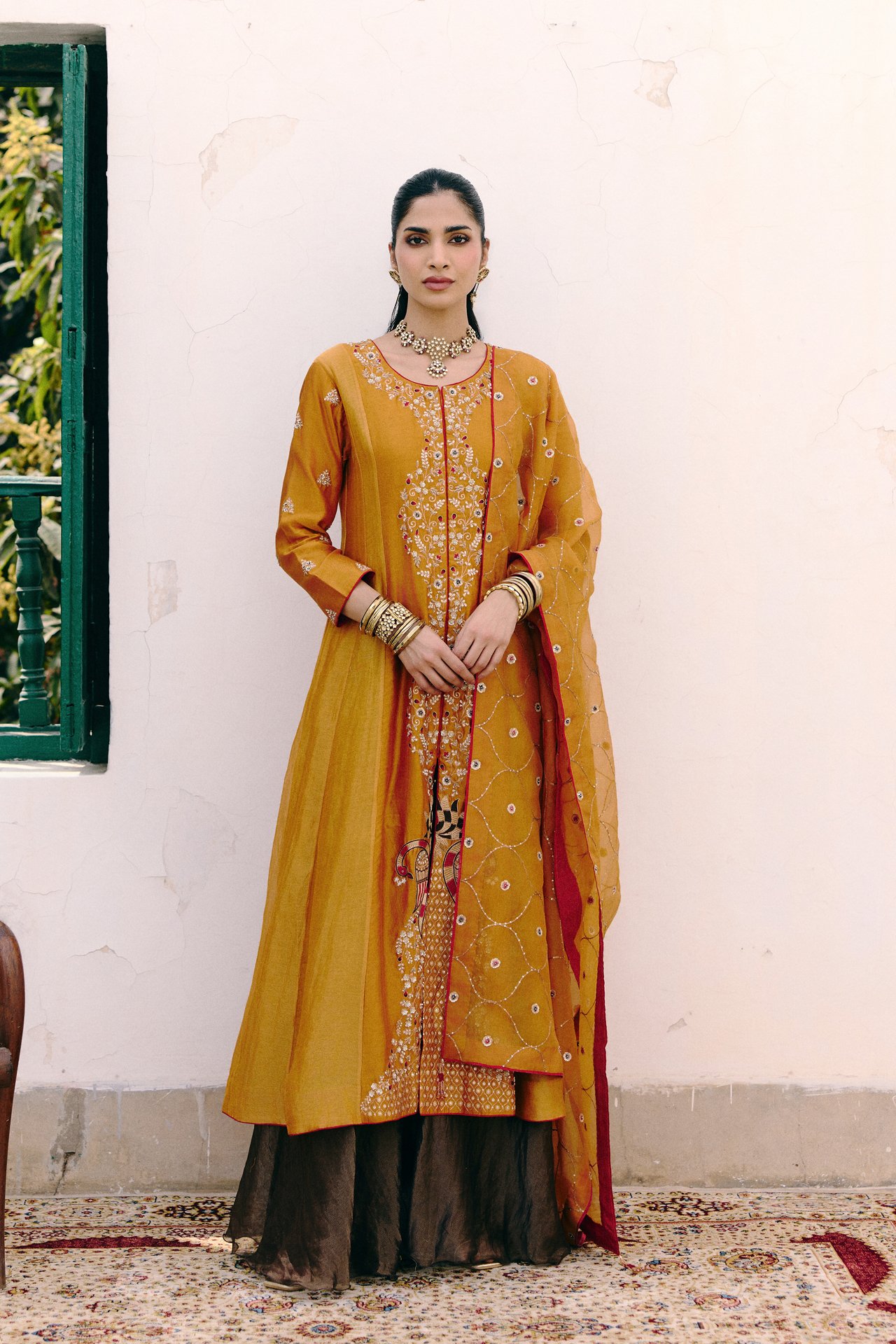 Ghar Ki Haldi Anarkali Set 1 Ghar Ki Haldi Anarkali Set