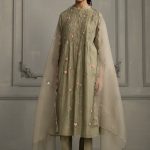 Sage Green Smocking Suit Set