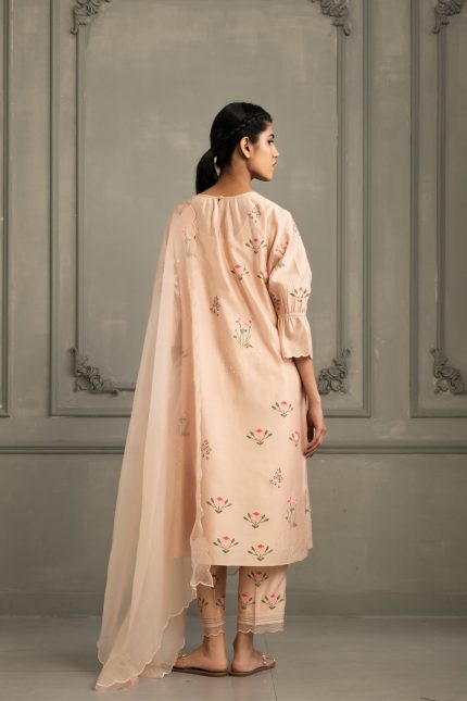 Old rose tunic Set