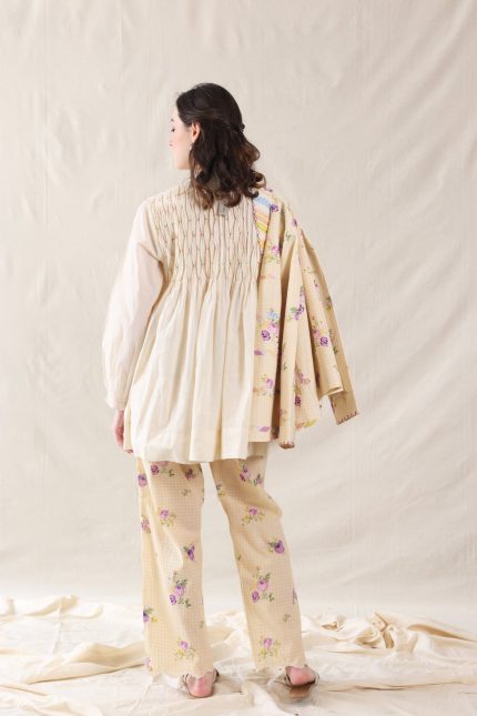 HAND WOVEN COTTON SILK BOTTOM