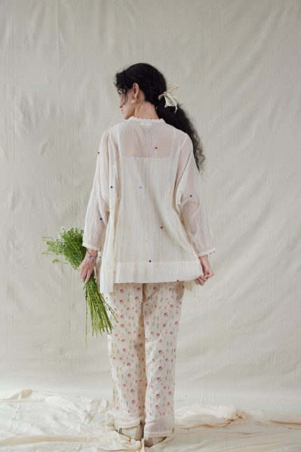 HAND WOVEN COTTON SILK BOTTOM