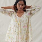 HAND WOVEN COTTON SILK TOP