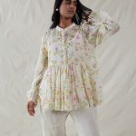 HAND WOVEN COTTON SILK TOP