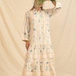 HAND WOVEN COTTON SILK DRESS