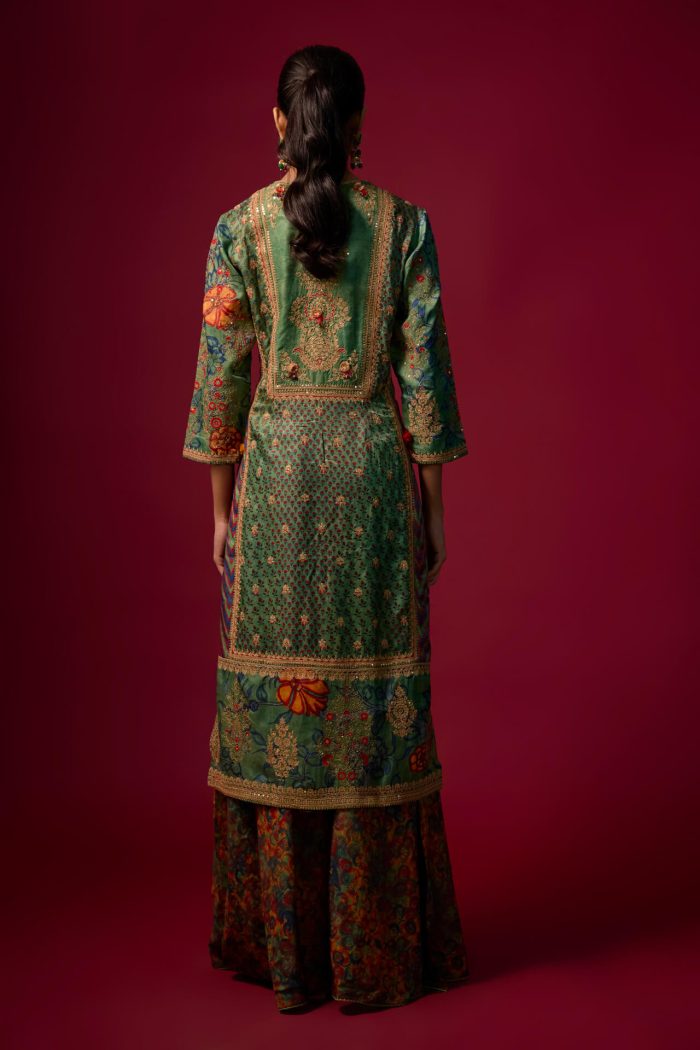 Rama Green Kurta Set - Image 2