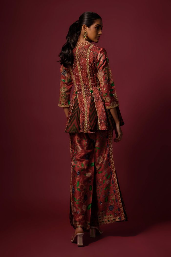 RED CO-ORD SET