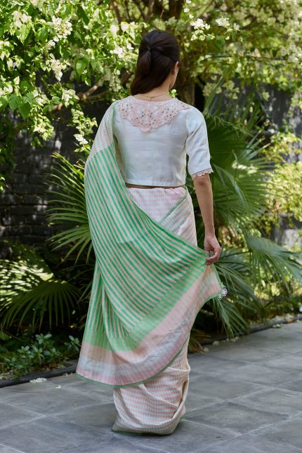 Crossroads Pink Saree