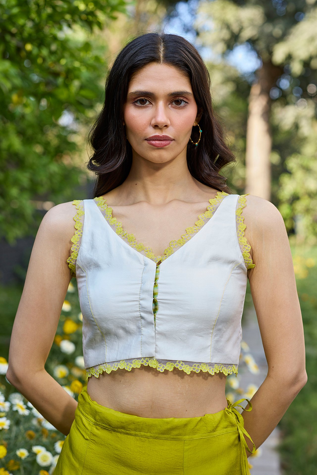 Petal & Path Ivory Embroidered Blouse 1 Petal & Path Ivory Embroidered Blouse