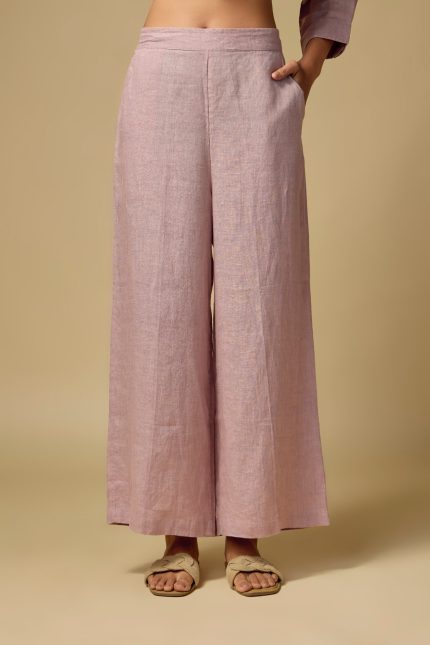 Pink Linen Pants