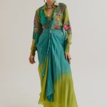 Turquoish Vinca Skirt