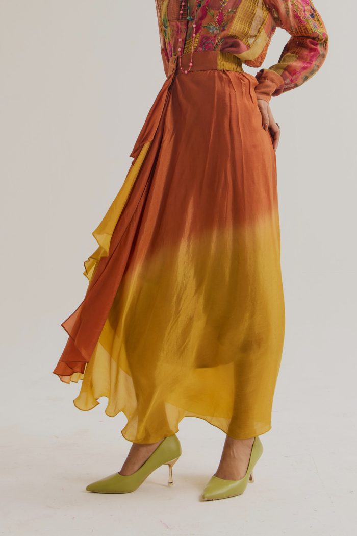 RUST & OCHRE VINCA SKIRT