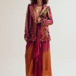 FUSCIA & PEACH LABURNUM
 TIE DYE
 BLAZER