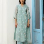 Sky Thread Embroidered Co-ord Set