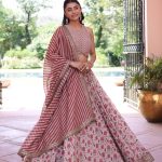 NOOR E SUMMER PRINTED LEHENGA