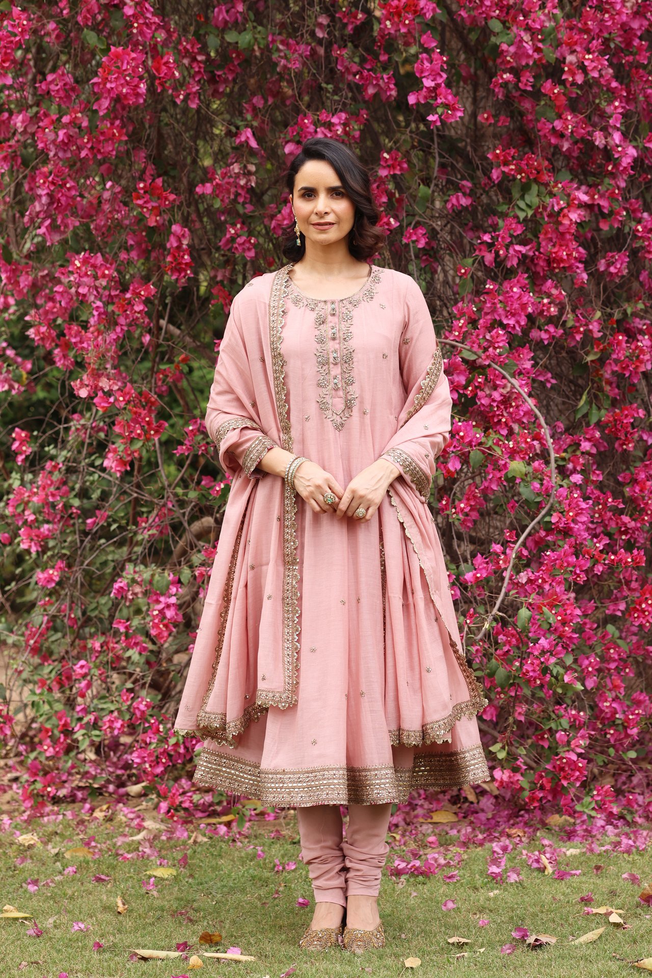 PINK GUL SADAF ANARKALI 1 PINK GUL SADAF ANARKALI