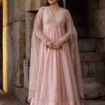 Light Pink Applique Kalidar Set