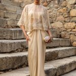 Beige Cape Set