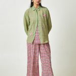 Pistachio Embroidered Shirt