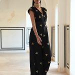 Black Floral Butti Jumpsuit