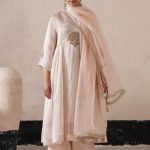 Ivory A-Line Kurta Set