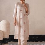 Ivory A-Line Kurta Set