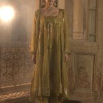 Green Kamdani Embroidered Jacket Set