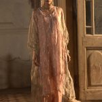 Pink Chikankari And Mukaish Embroidered Kaftan Set