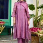 Lilac Kangana Motichoor Kurta Set