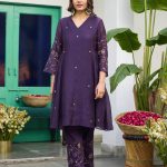 Baingain Chandni Motichoor Kurta Set