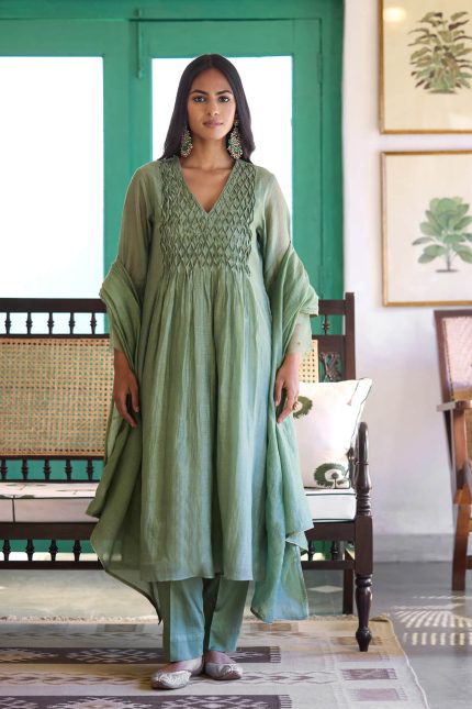Shikha Dhoop Chaon Kurta Set