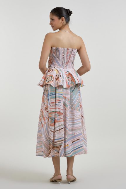 Daphne Peplum Skirt Set
