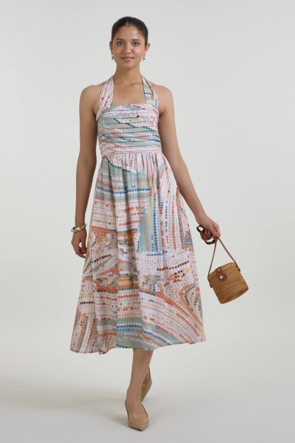 Daphne Halter Dress
