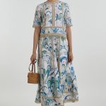 Penelope Rafia Skirt Set