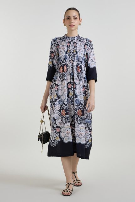 Valerie Pleated Dress