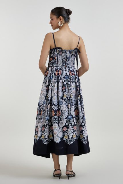 Valerie Strappy Midi Dress