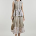 Lucy Accordian Skirt Set