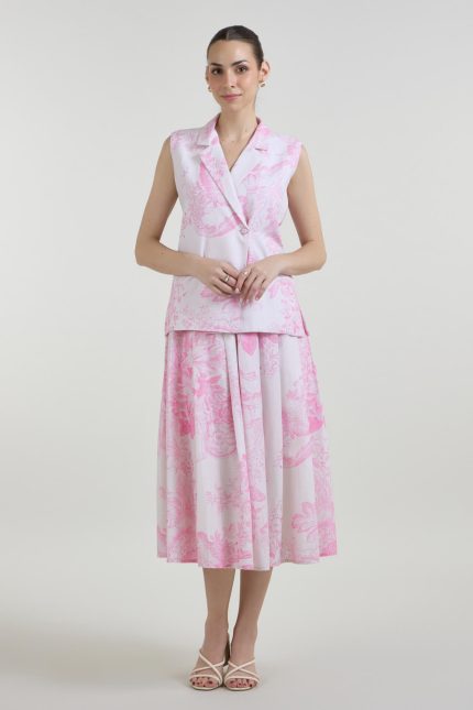 Rosia Blazer Skirt Set