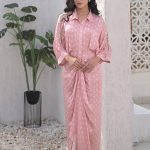 Seraphine Embellished Bandhani Gathered Dress
