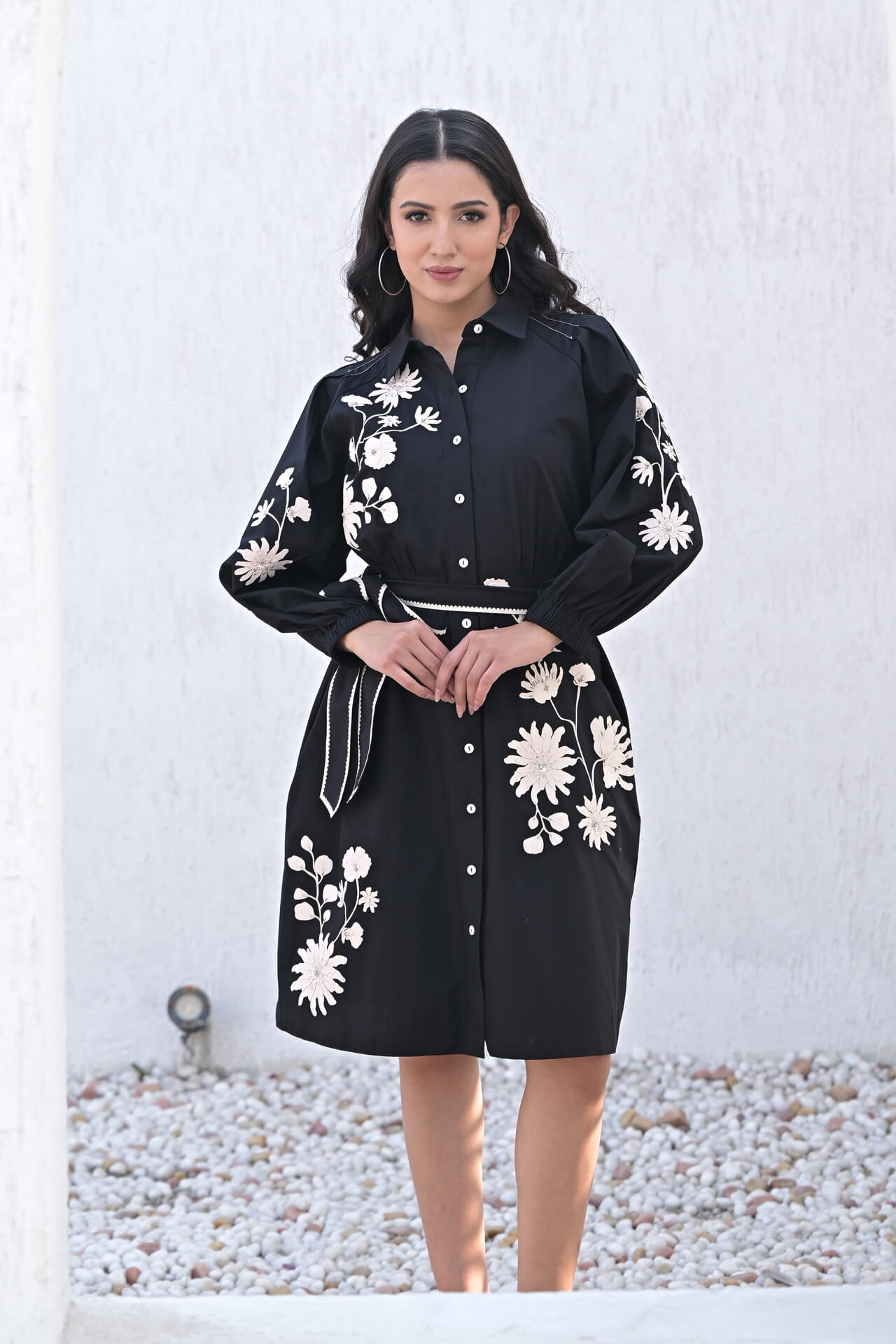 Noir Petaline Dress 1 Noir Petaline Dress