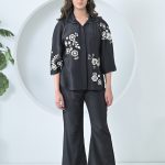 Black Rosaline Coord Set