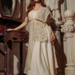 Ivory Elan Skirt Set