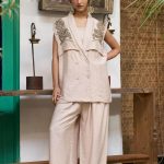 Corded Blazer Set