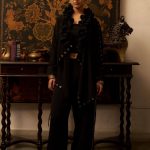 Waterfall Frill Jacket Set
