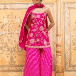Strappy Bageecha Sharara Set