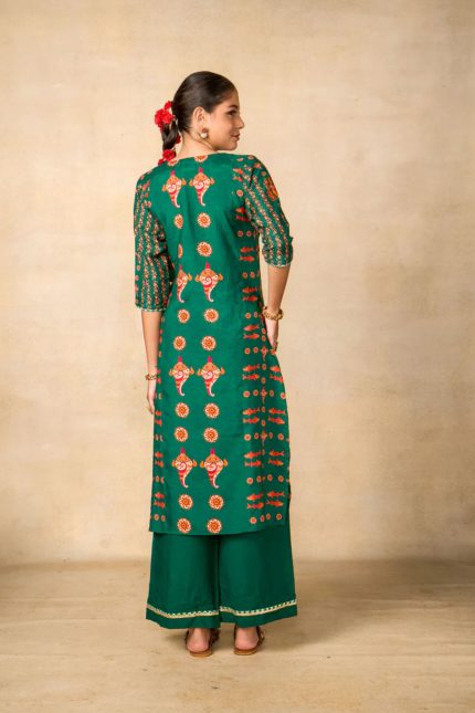 Samudra Sutra Teal Tunic Set