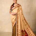 Sita Vanam Cream Saree