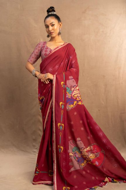 Kailasa Saree
