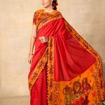 Siya Sutra Red Saree